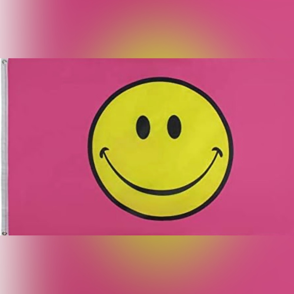 3x5 ft smiley flag
